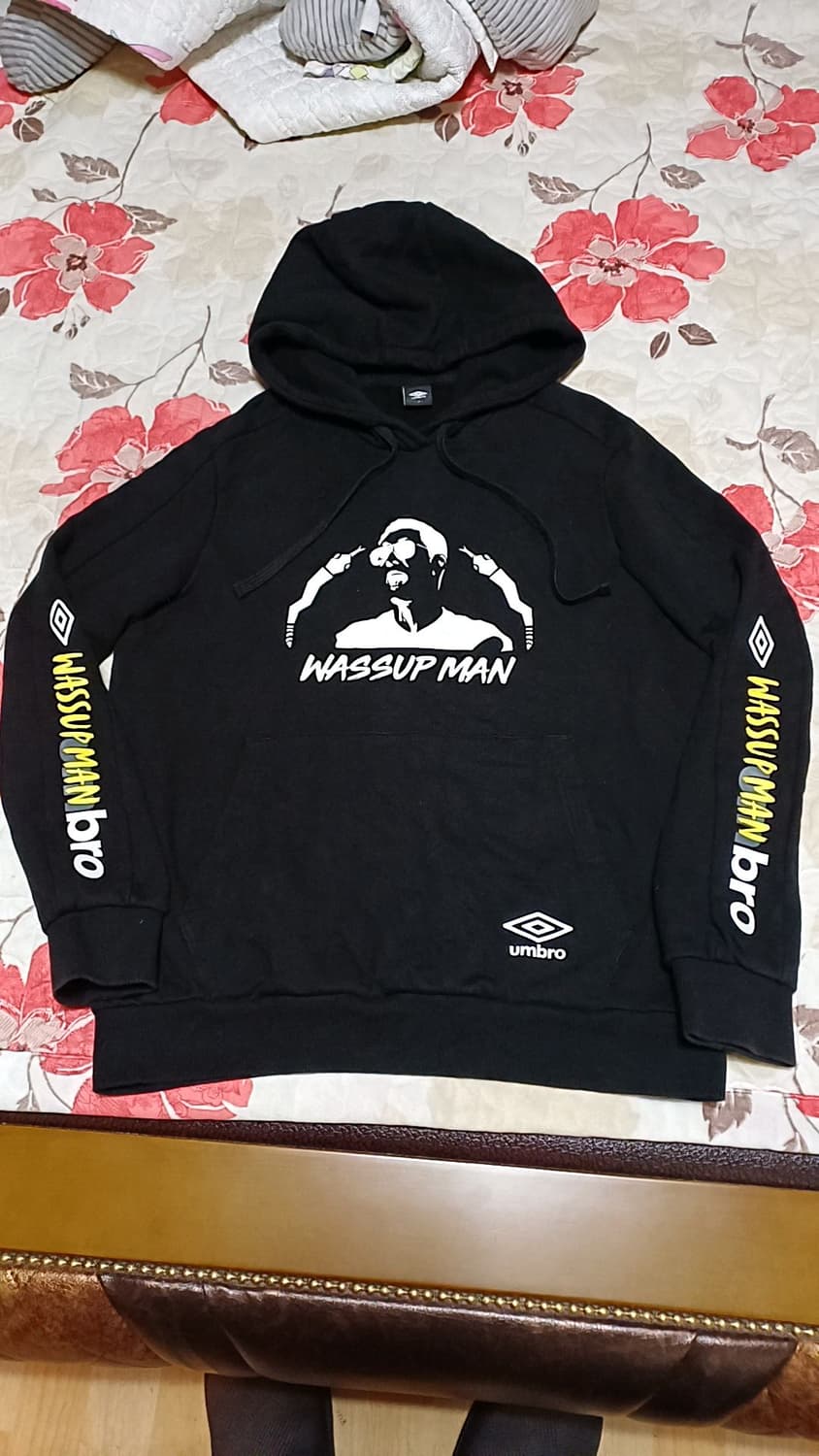 엄브로 와썹맨 후드 실측105 가슴59 기장73 상품이미지1