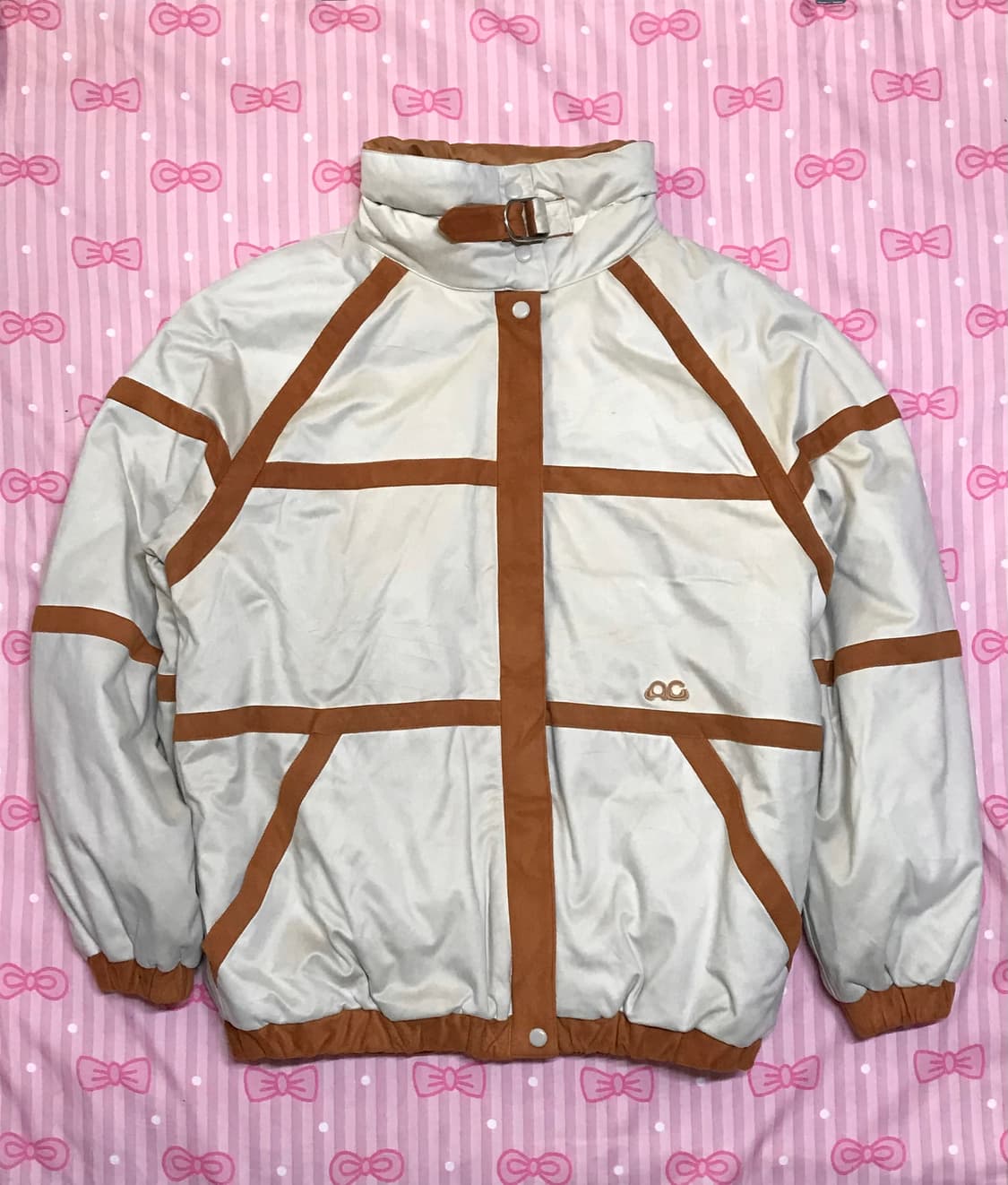 꾸레쥬 2000s 아카이브 패딩 점퍼 y2k 갸루 상품이미지1