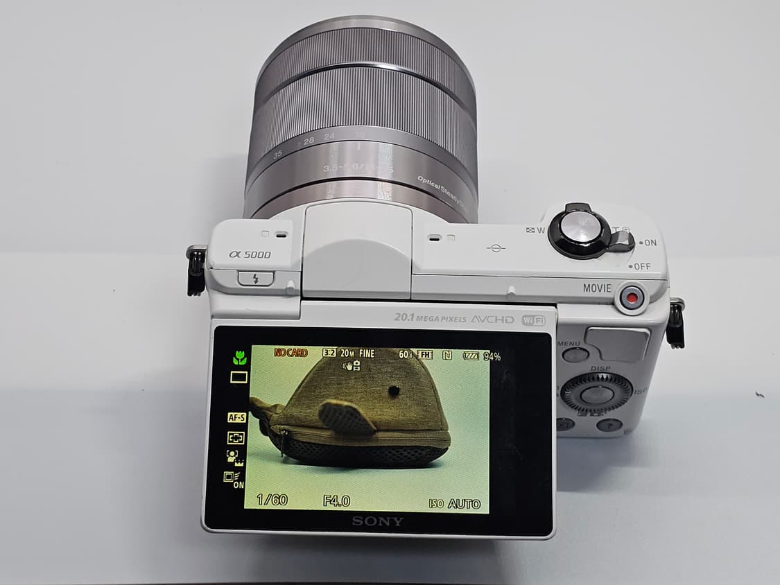 소니 알파 a5000 미러리스 카메라 상품이미지7
