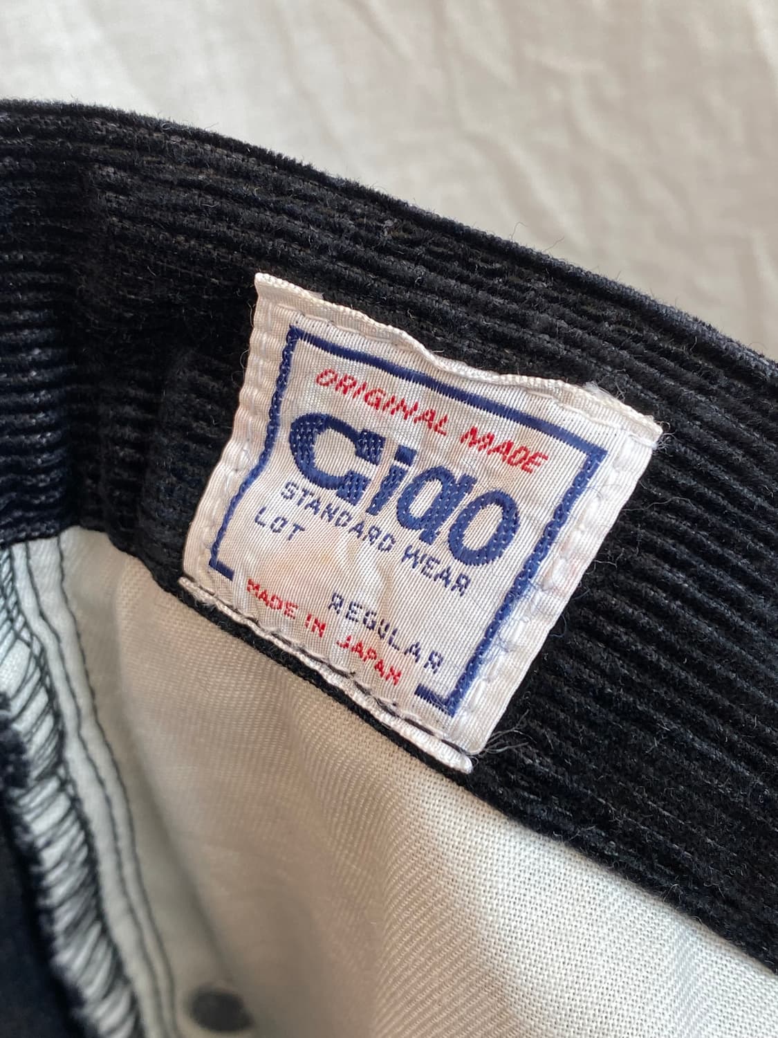 CIAO 블랙 코듀로이 팬츠(29) 상품이미지4