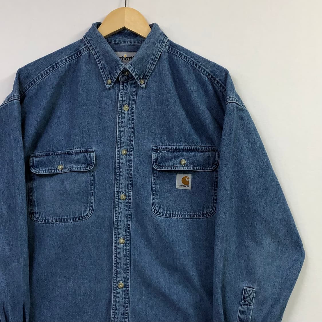 XL 칼하트 데님 셔츠 상품이미지1