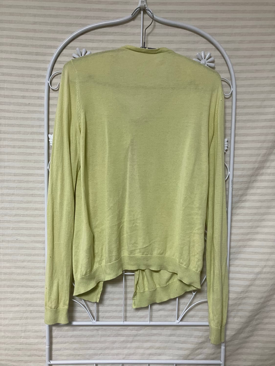 파스텔 그린 레이스 가디건596  상품이미지2