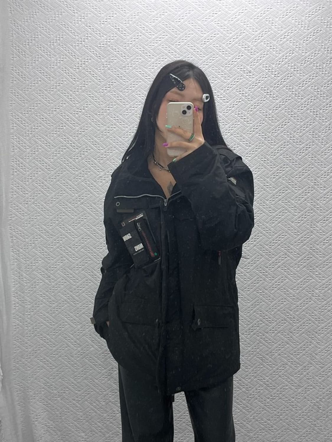 푸부 FUBU 올드스쿨 빈티지 워크웨어 스키 자켓 L C07002 상품이미지1