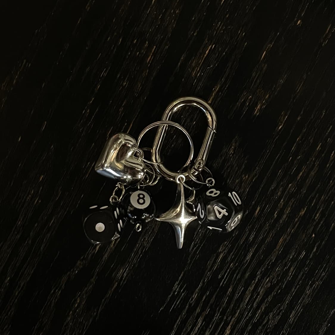 🖤블랙 주사위 키링🖤 상품이미지1