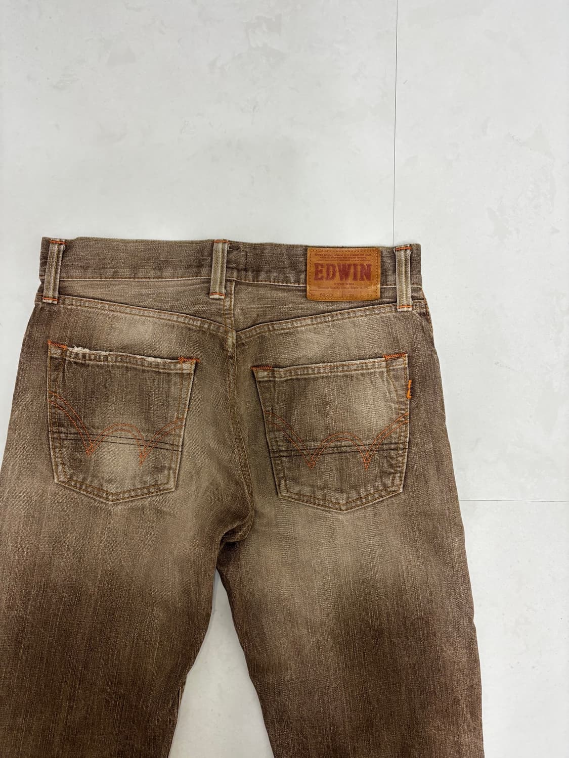 에드윈 워싱 데님 팬츠 상품이미지6