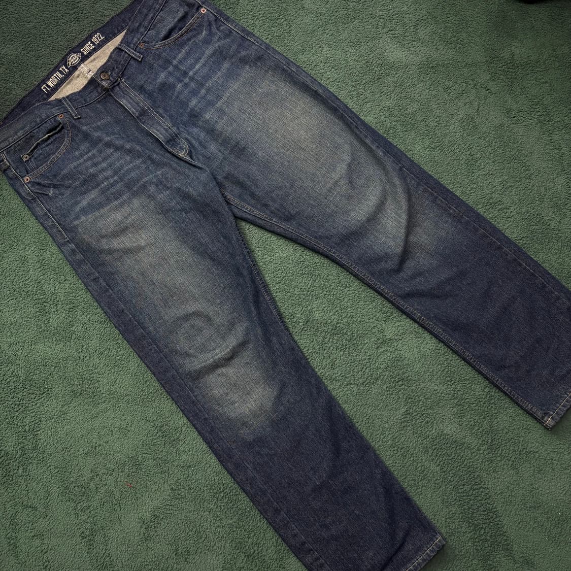 dickies 진청 워싱 데님 팬츠 상품이미지3