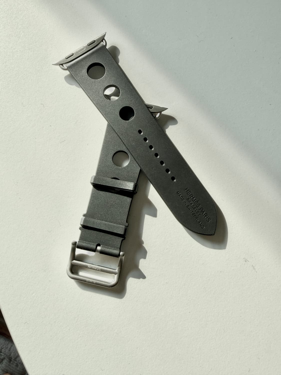 애플워치 스트랩 에르메스 - 49mm 누아 Scub’H Diving 상품이미지1