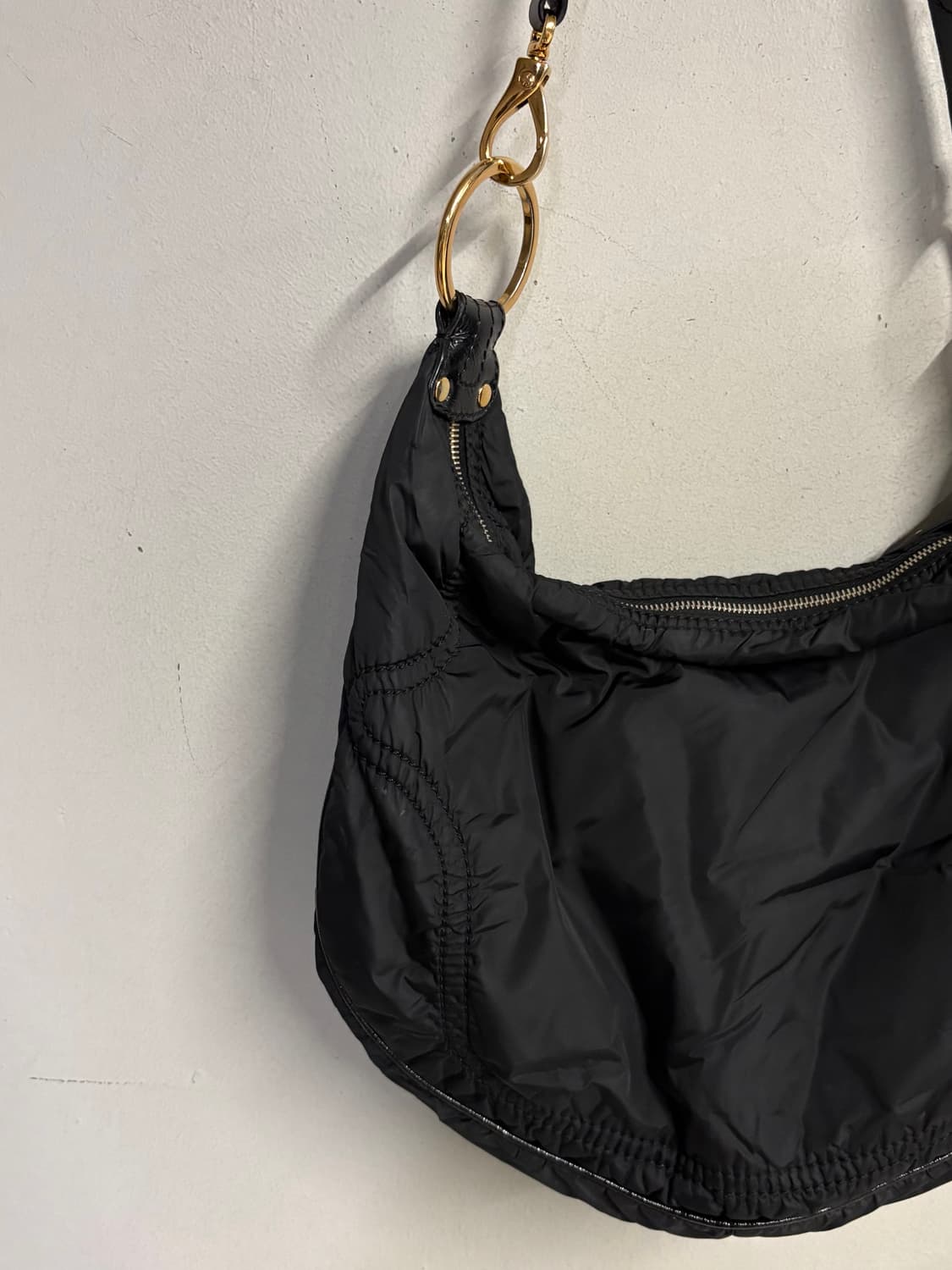 TOD‘S nylon & leather hobo bag  상품이미지6