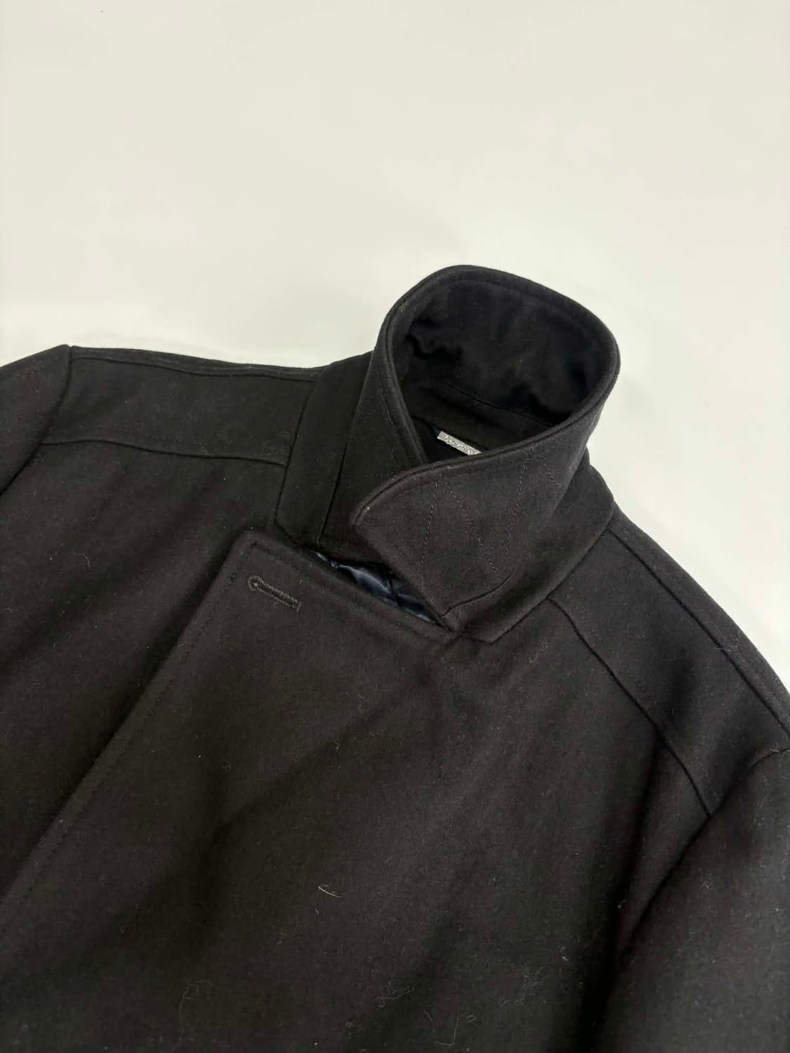 [S] 캘빈클라인 더블 브레스트 울 피코트 상품이미지6