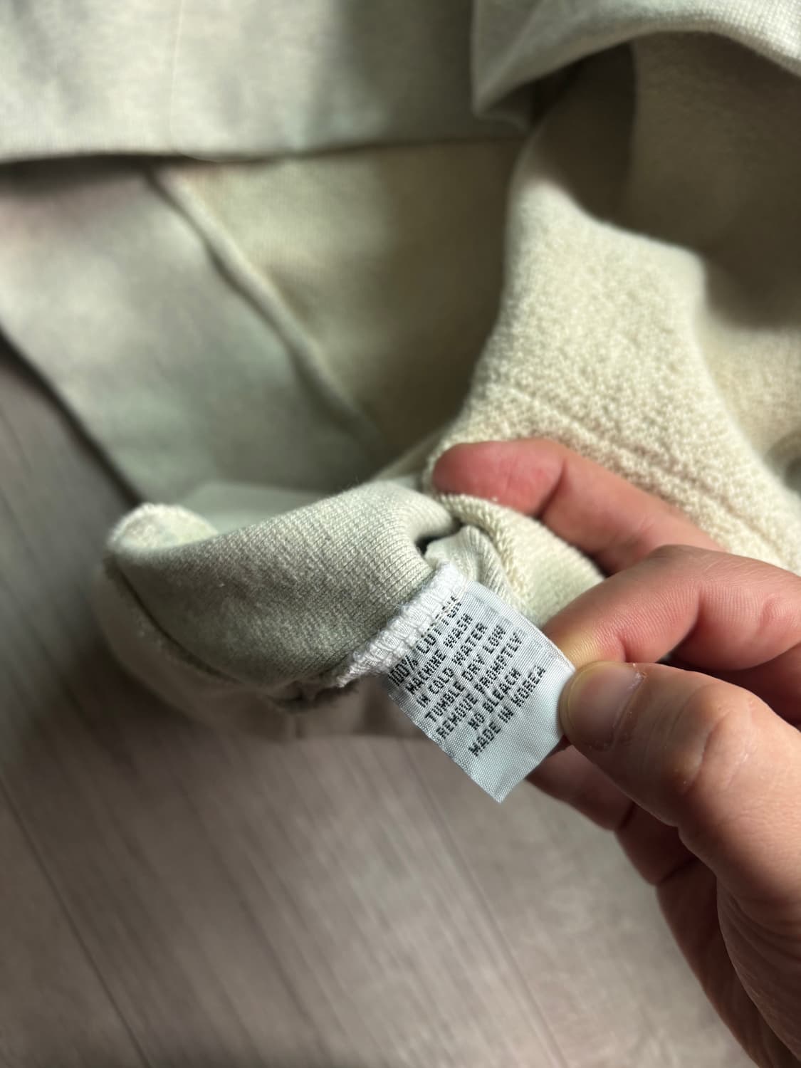 [L] 블랙아웃 이모션 크루넥  상품이미지5