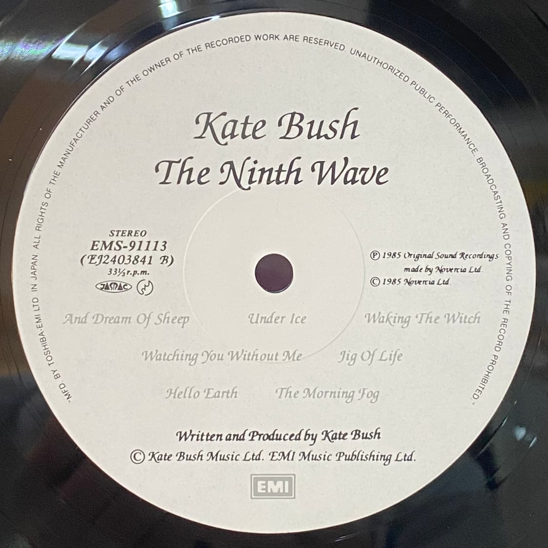 (LP-초민트시리즈) Kate Bush - Hounds Of Love 상품이미지5