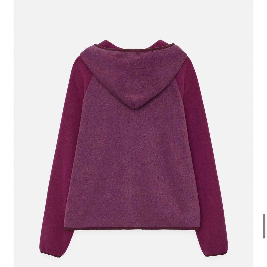 엔조블루스 플리스 집업 후디 퍼플 상품이미지6