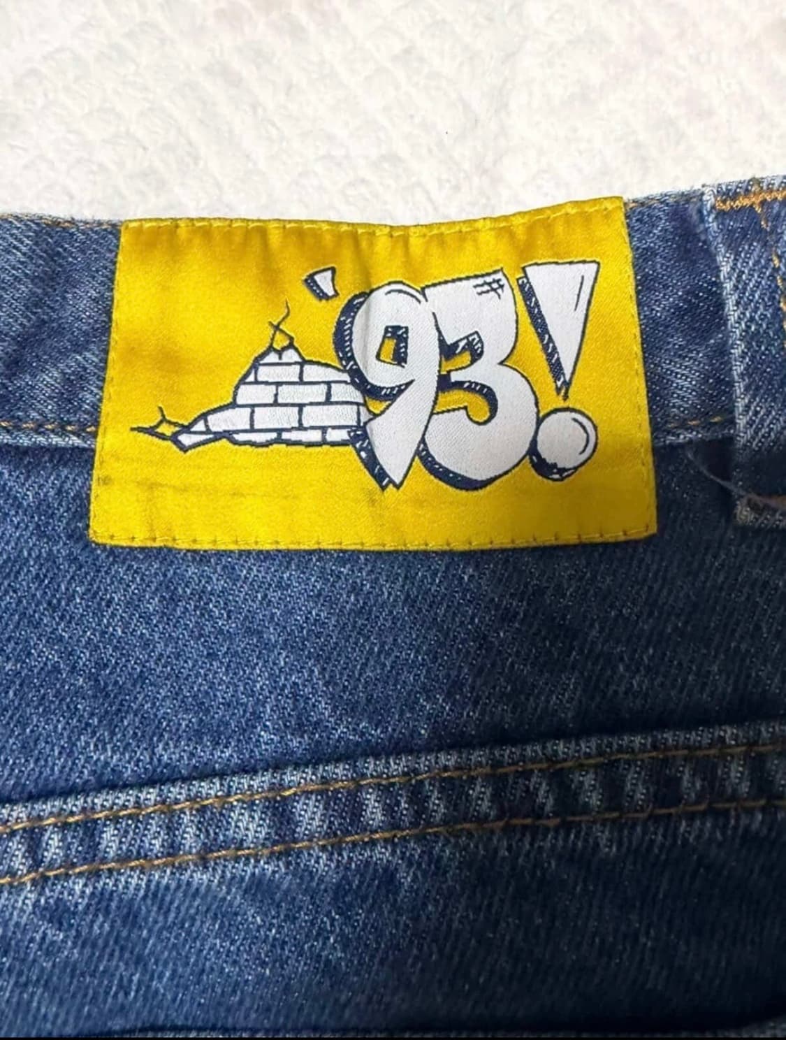 폴라스케이트 93 데님팬츠  상품이미지3