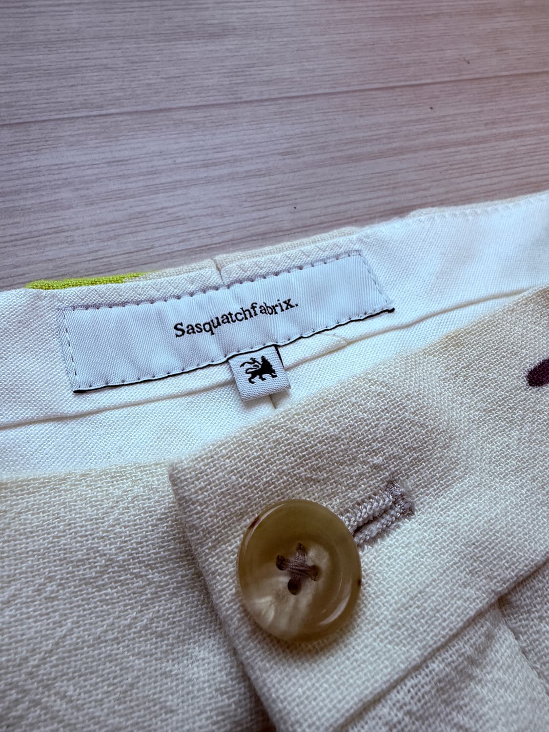 사스콰치패브릭스 Flower dyes slacks 상품이미지2