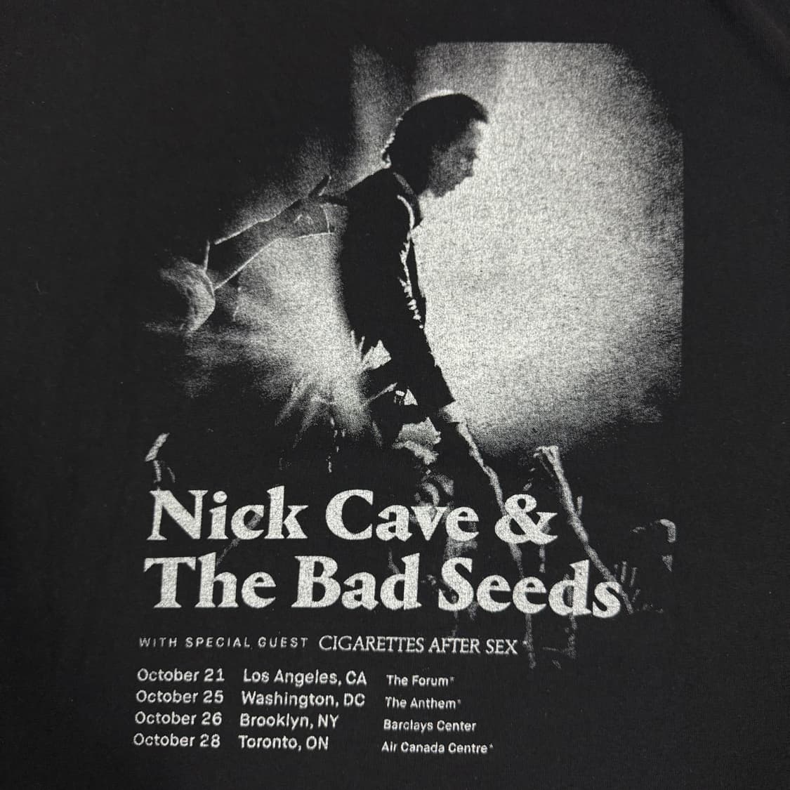 2018 닉 케이브 앤 더 배드 씨즈 티셔츠 Nick Cave 상품이미지5