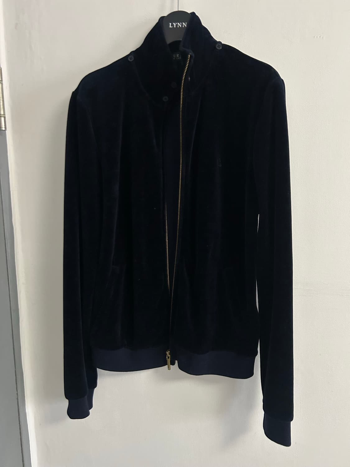 폴로 벨벳 집업 S 상품이미지1