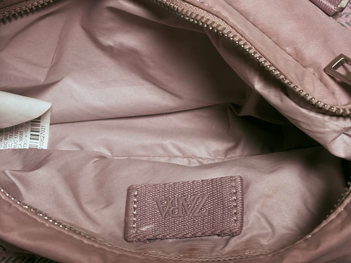 자라 버클 숄더백 모브 상품이미지3