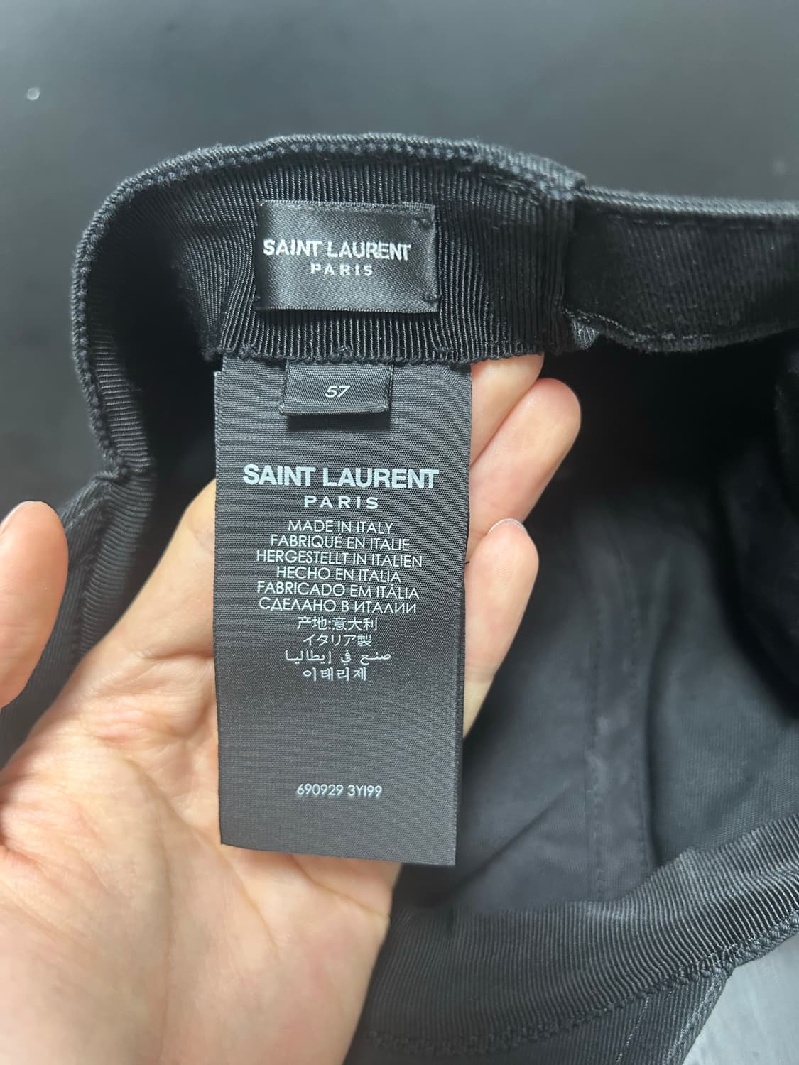 생로랑 볼캡 상품이미지3