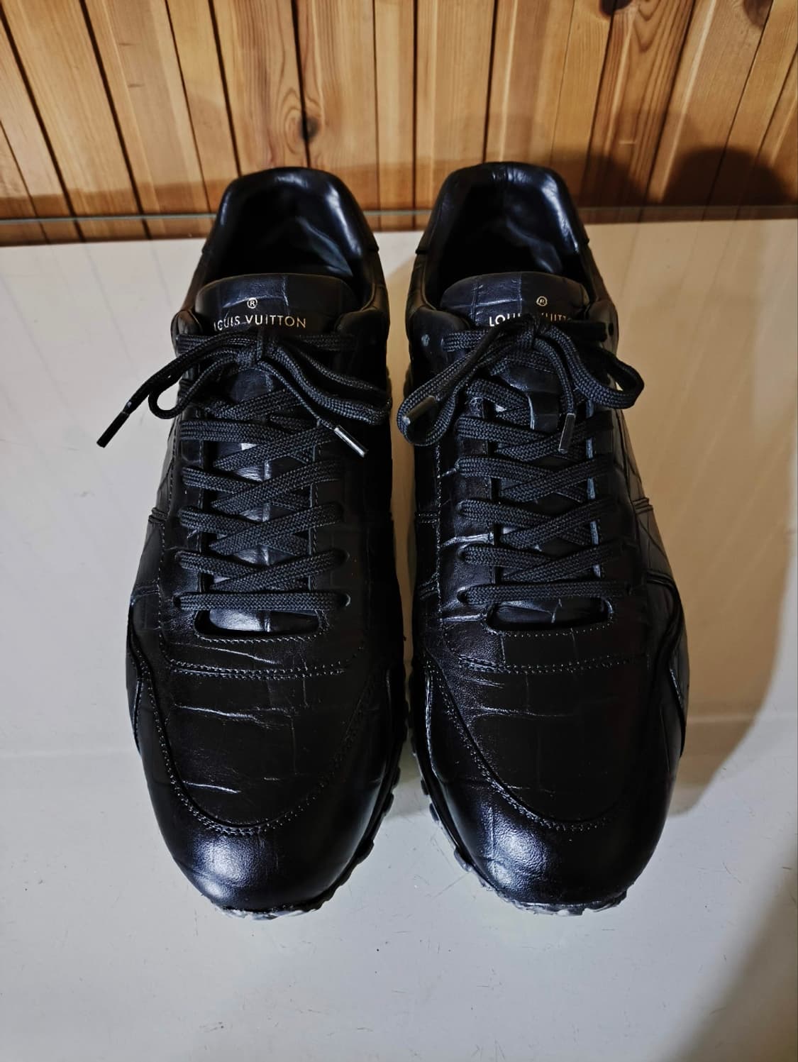 255mm 6.5 루이비통 런어웨이 레더 스니커즈  상품이미지4