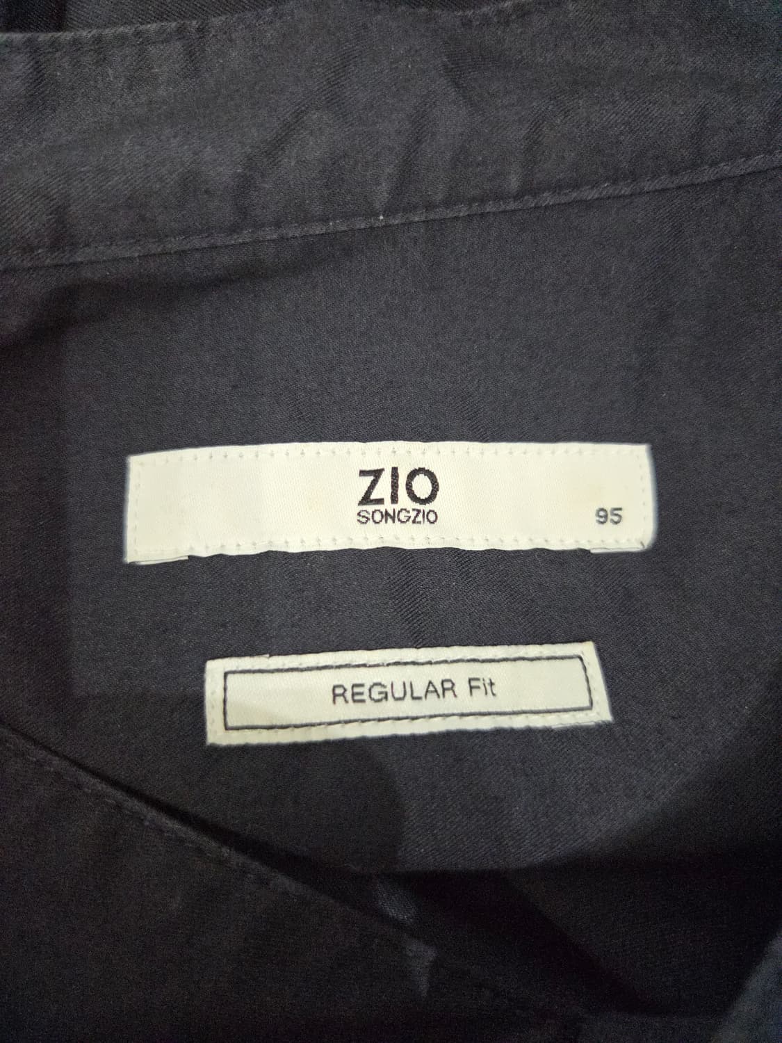 ZIO SONGZIO 지오송지오 셔츠형 브이넥 긴팔 티셔츠 상품이미지7