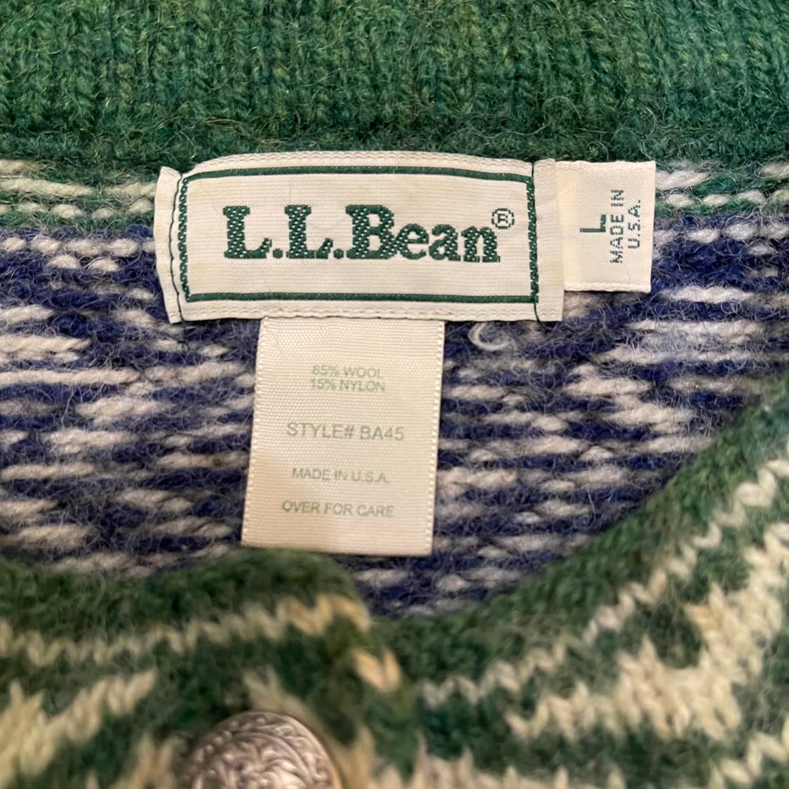90s LLBEAN made in usa 상품이미지4