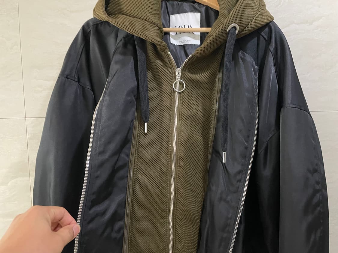 자라 / 후드점퍼, 후드 ma-1, 남성점퍼 상품이미지7