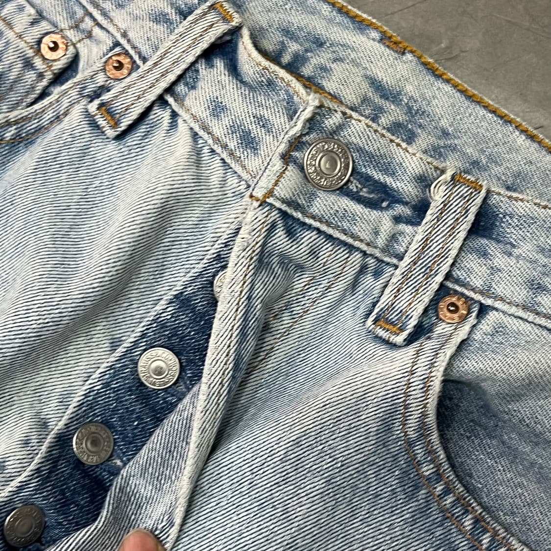  USA 리바이스 501 데님 팬츠 y14809 상품이미지4