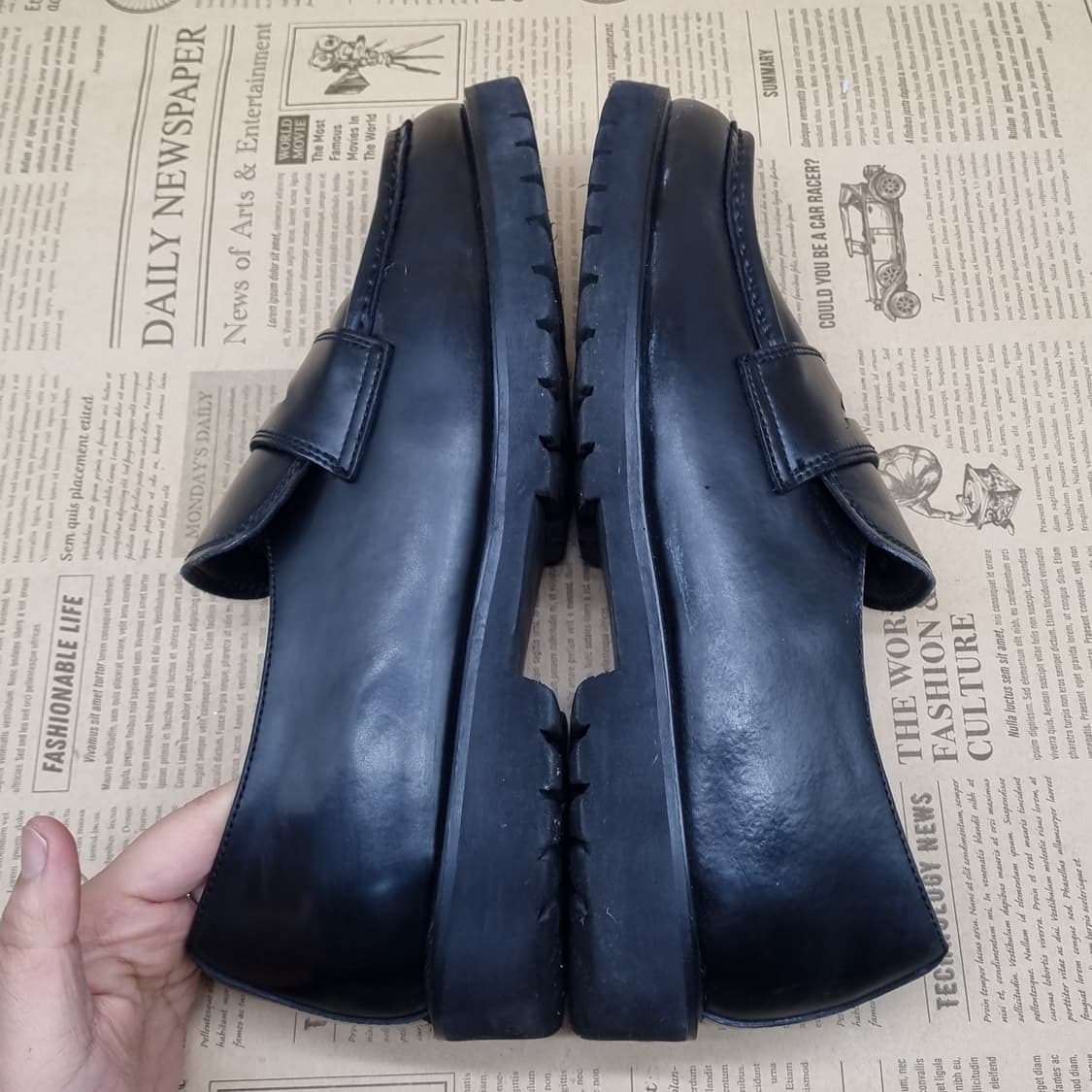 소다 남성베이직 로퍼 실사이즈285 상품이미지5