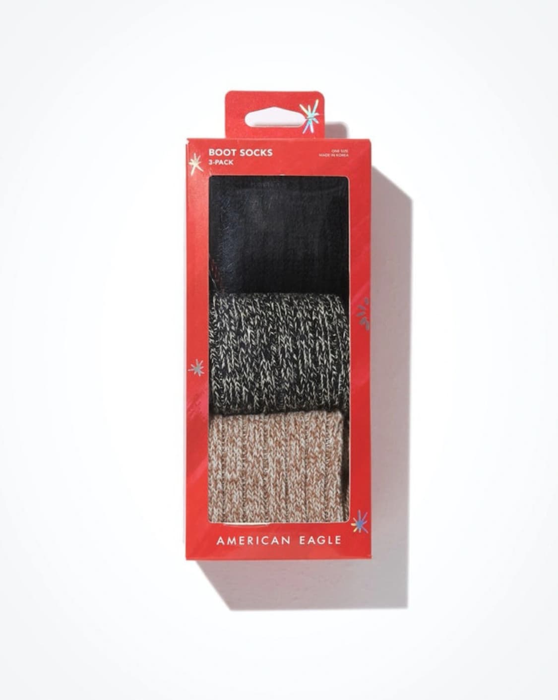 어메리칸 이글 3팩 부츠 싹스 American Eagle 양말 상품이미지3