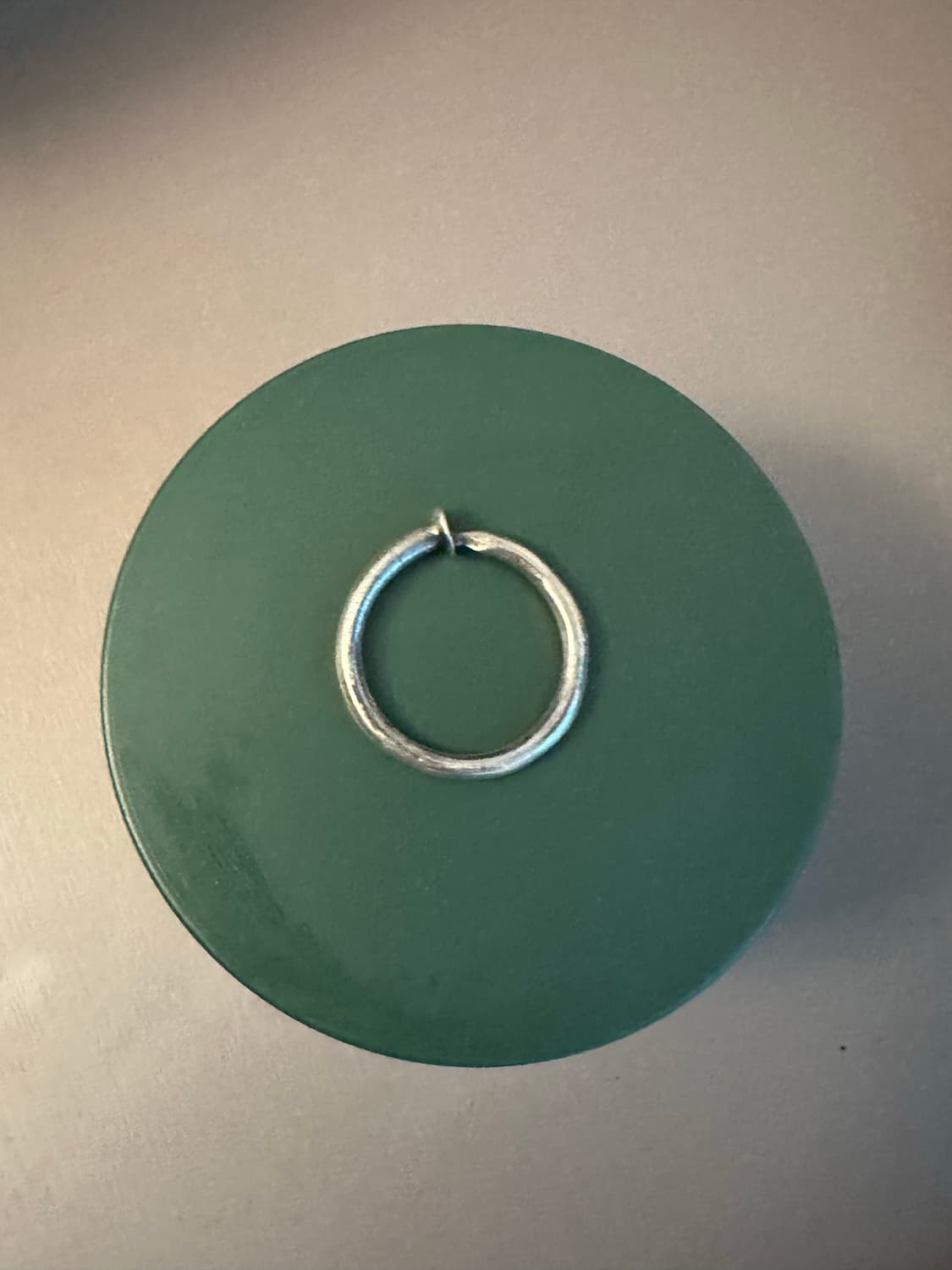 [XL] GUIDI G-SPR1 실버 네일링 못반지 상품이미지2