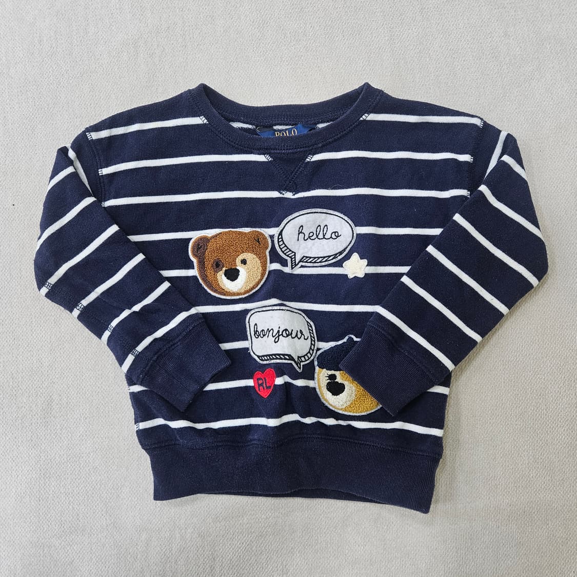 4/4T 폴로랄프로렌 키즈 맨투맨 0310Y 상품이미지1