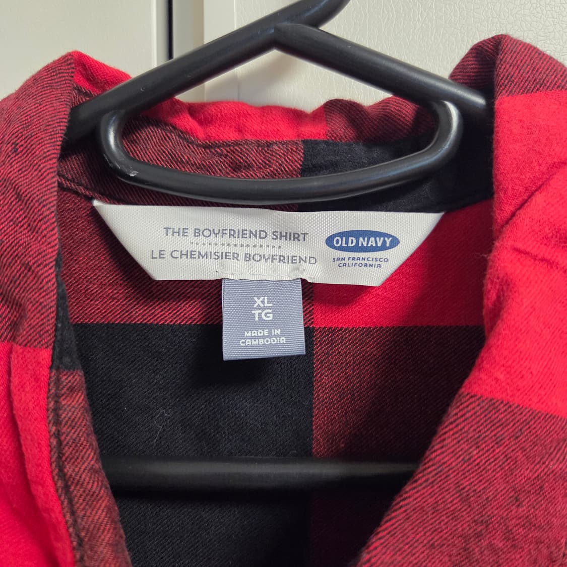 Old Navy 아메리칸 플란넬 체크 셔츠 XL-2XL(105-110) 상품이미지3