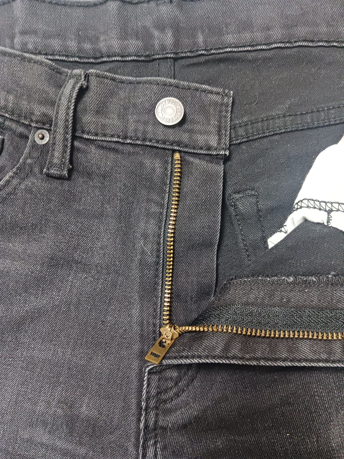 [32] 리바이스 511 워싱 블랙 슬림진 청바지 상품이미지6