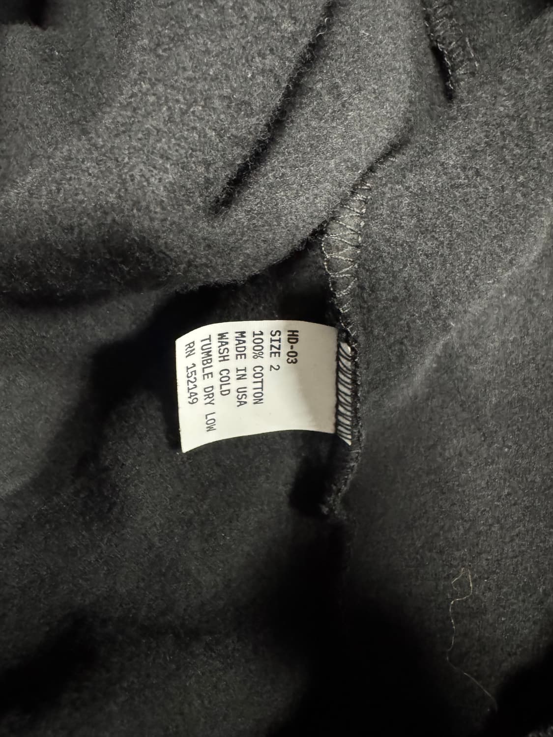 YEEZY HD-03 후드집업 2사이즈 상품이미지3