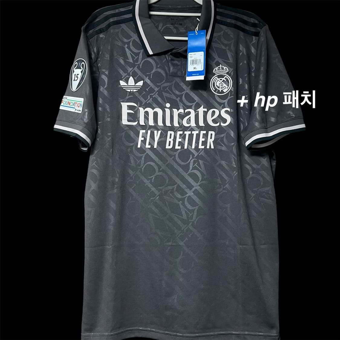 무료 마킹,패치) 24-25 레알마드리드 써드 유니폼 챔스,라리가 상품이미지3