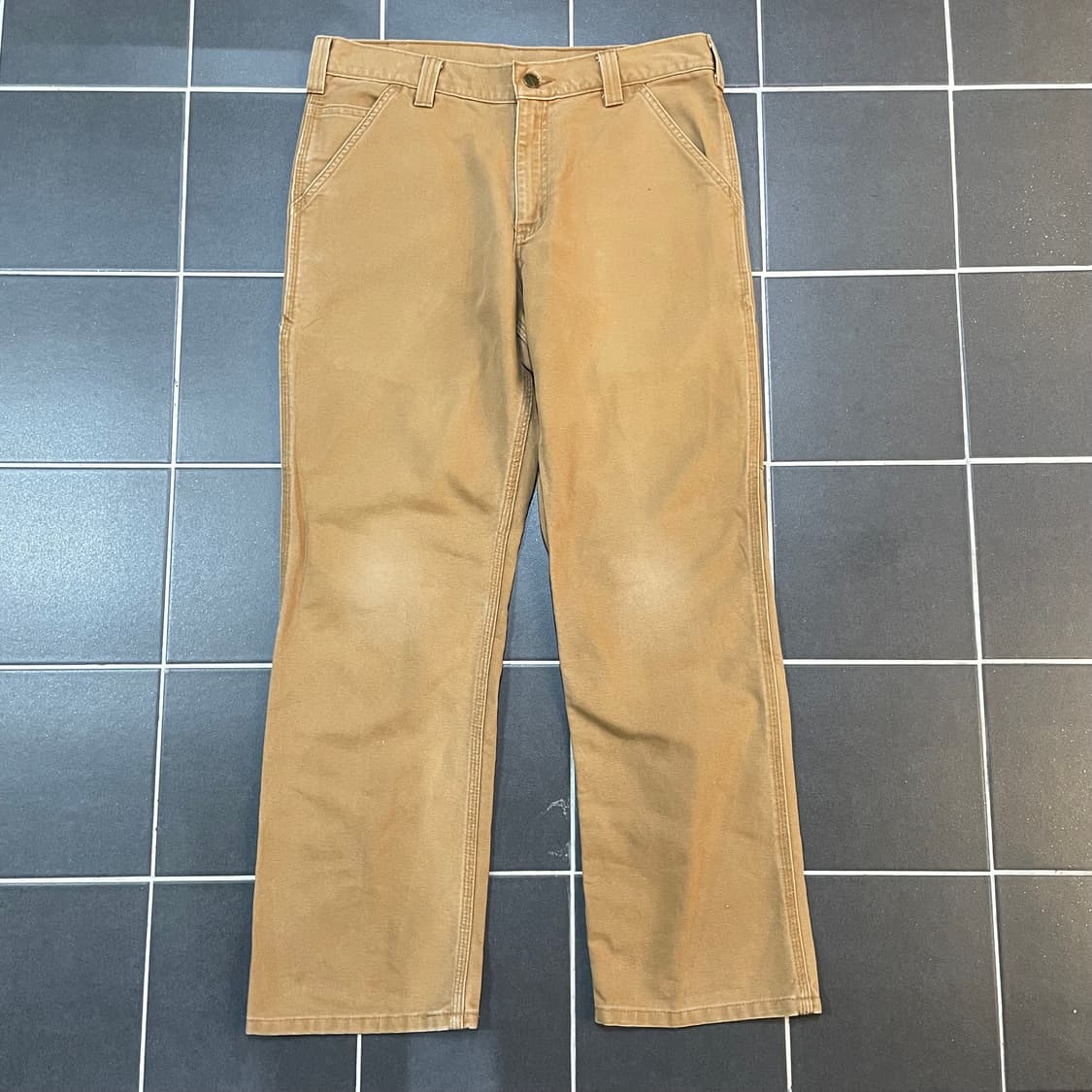 Carhartt 칼하트 캔버스 코튼 카펜터 워크팬츠 상품이미지2