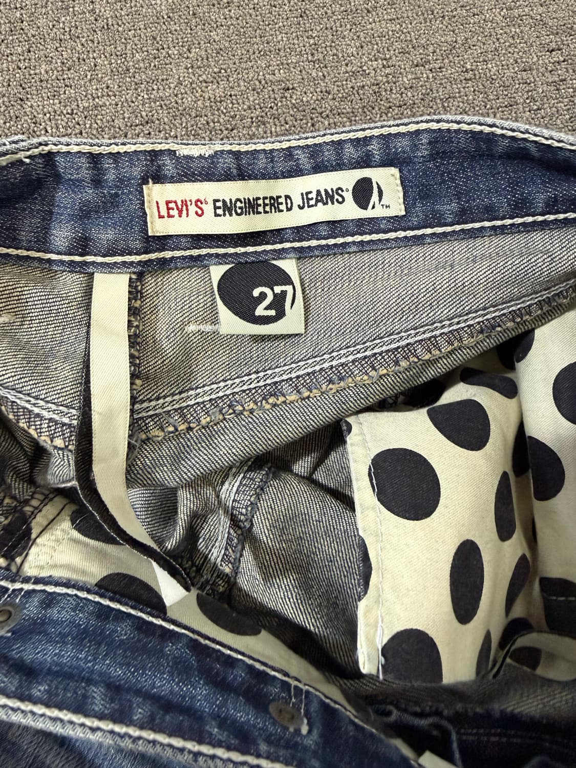 Levis 리바이스 엔지니어드 워시드 진 상품이미지5