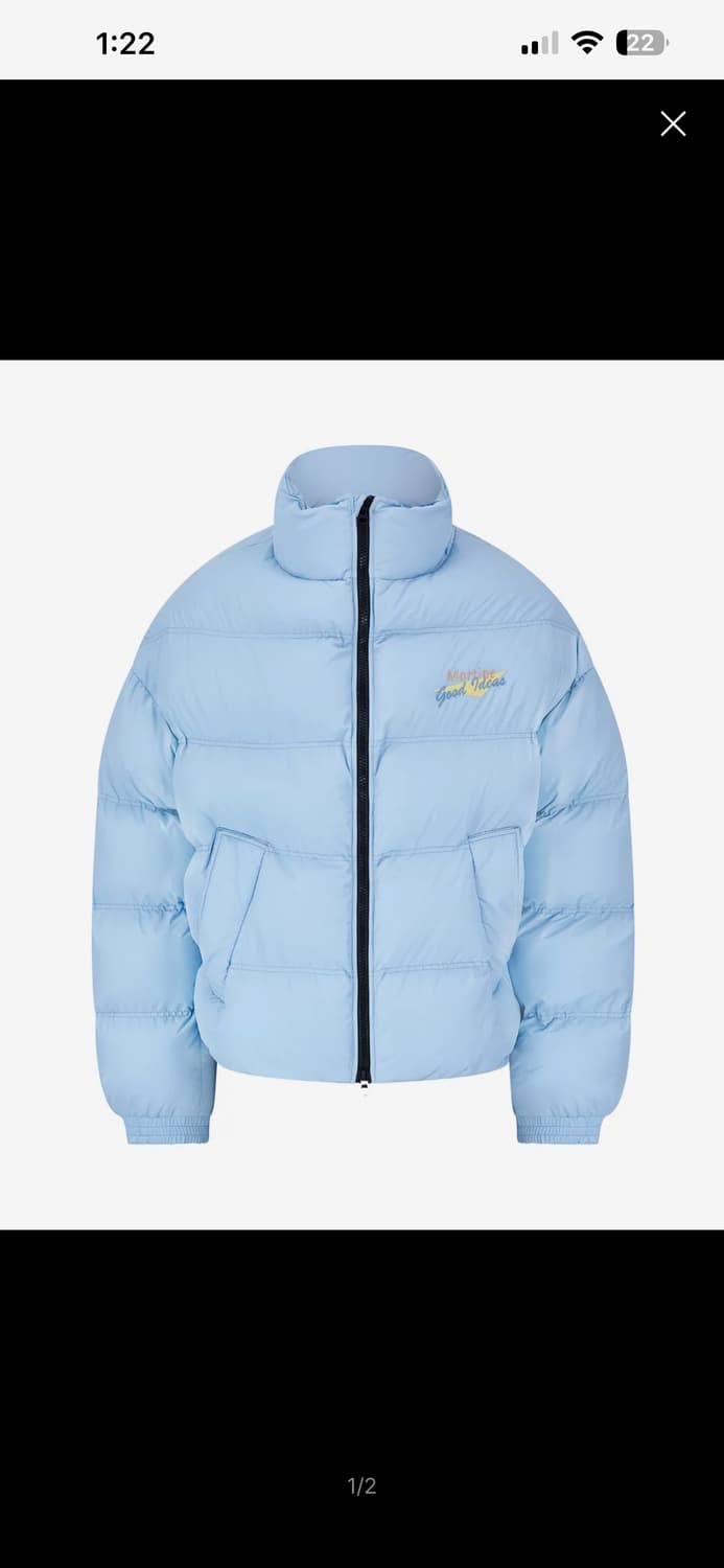 마틴로즈 / 돌 푸퍼 아이시 블루 / m 상품이미지1