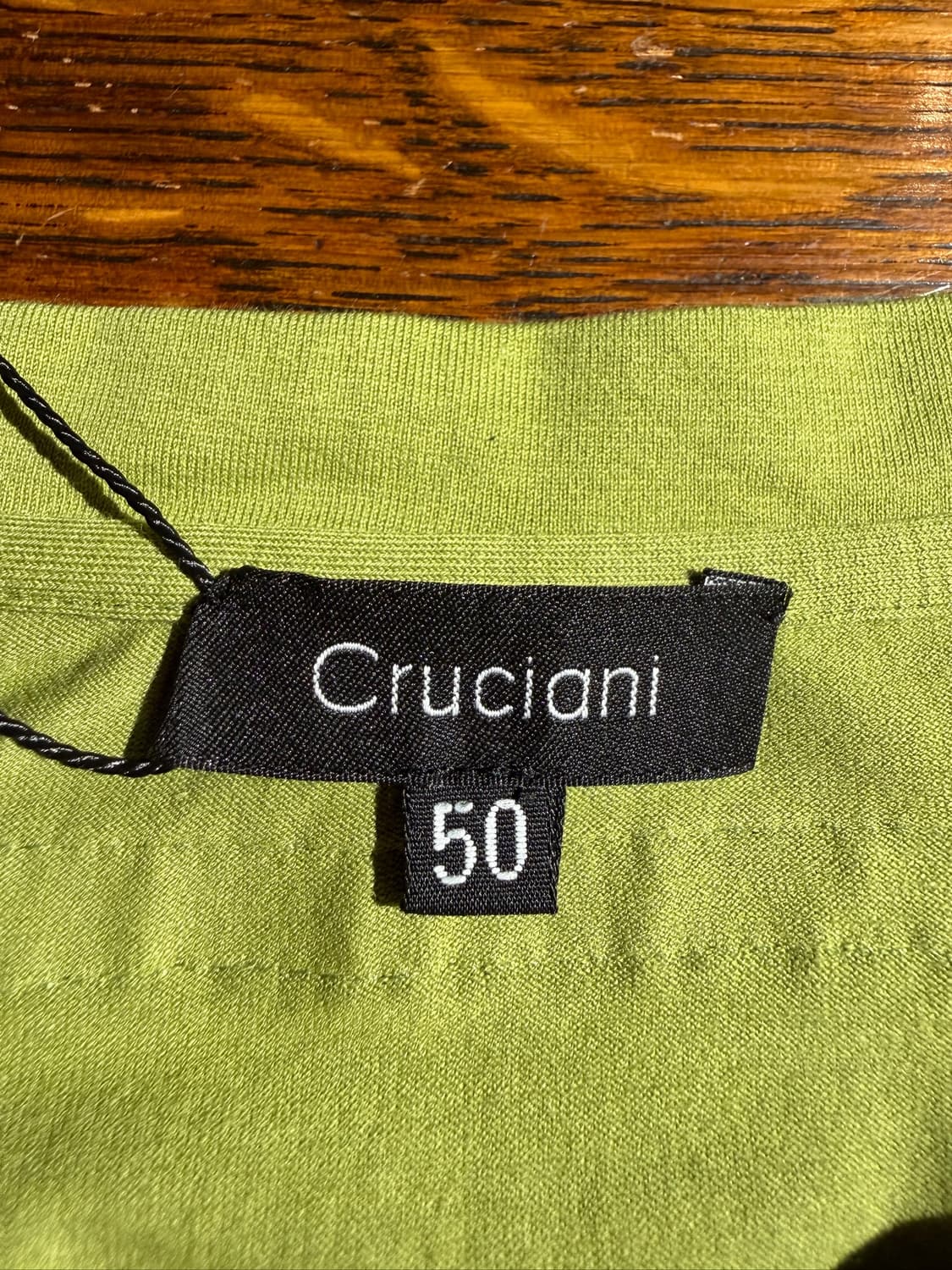 Cruciani Green T-Shirt (Made In Italy) 상품이미지7