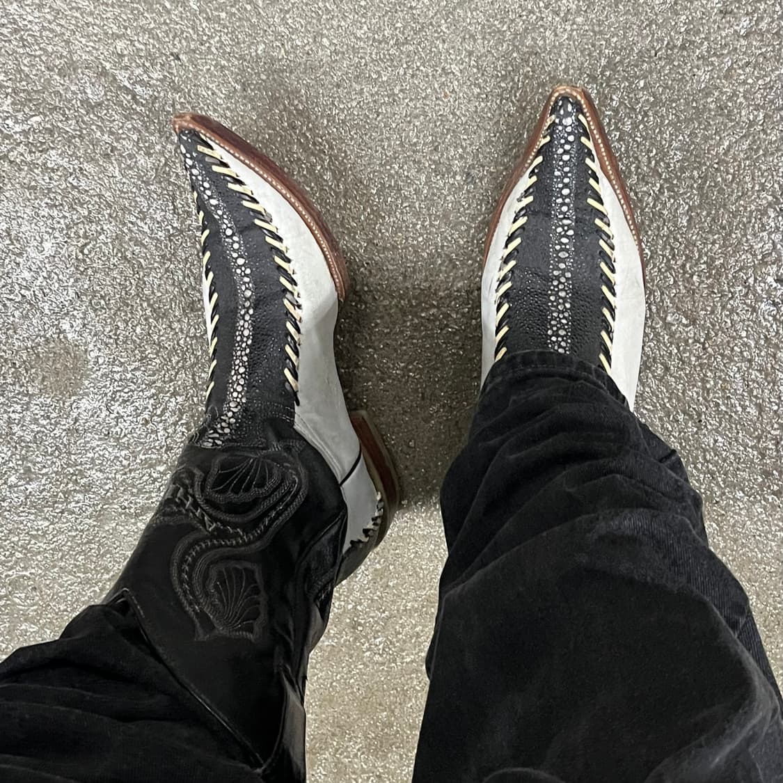 빈티지 멕시칸 웨스턴 부츠 (265) 상품이미지9