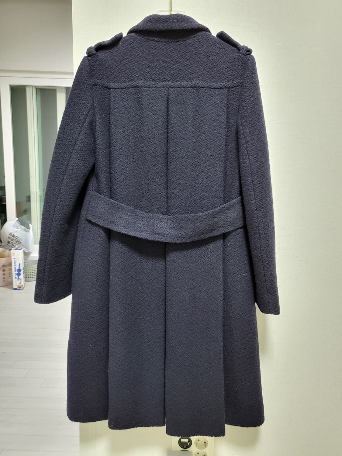 Sandro 네이비 울코트 36 55-66 상품이미지6