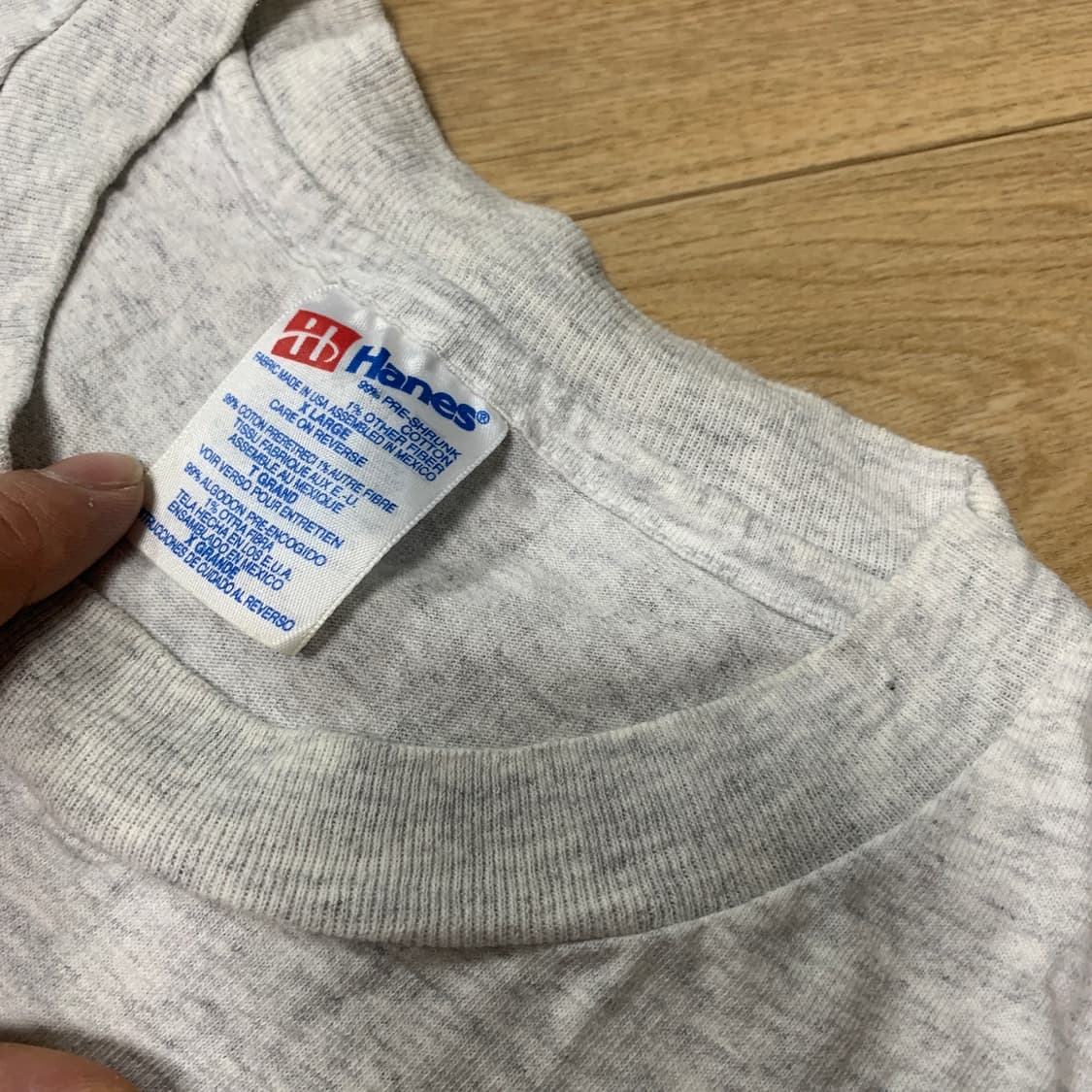 XL] 94-95 배리 매닐로우 월드투어 싱글스티치 반팔티 Hanes 상품이미지3