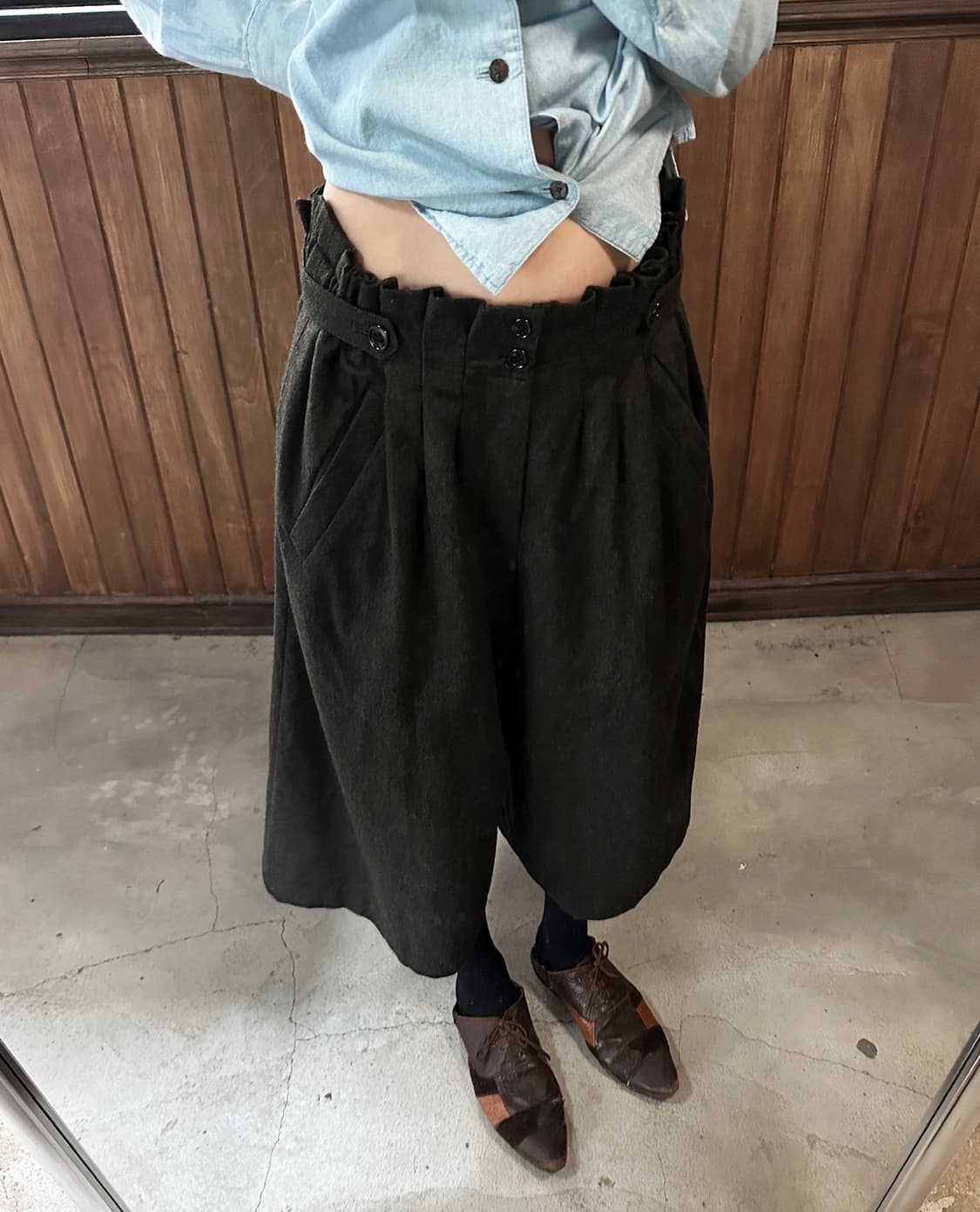 LUCK LUCA relaxed fit bermuda pants 상품이미지5