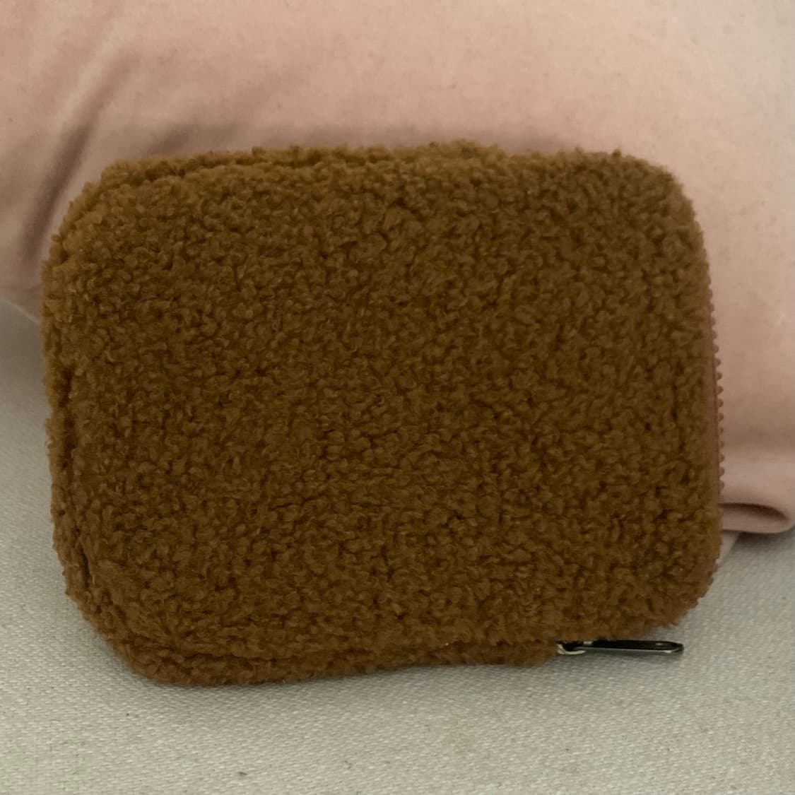 쿨키즈타운 테디 베어 퍼 브라운 이북 리더기 카메라 디카 외장하드 파우치 상품이미지4