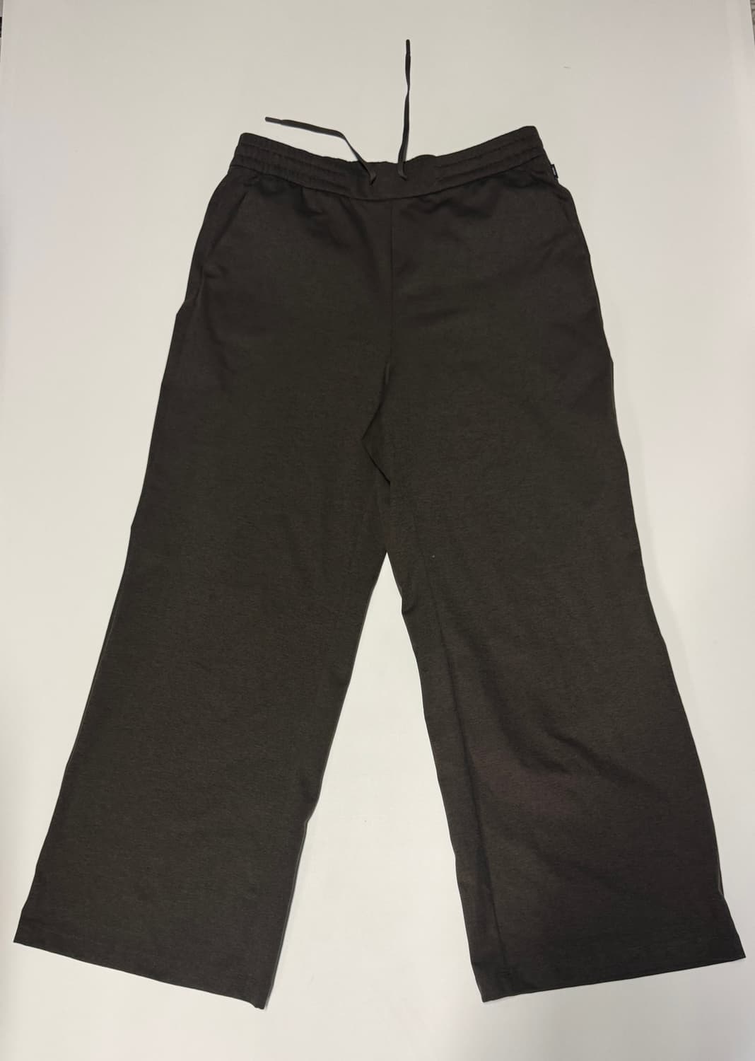 여성 안다르 24년도 와이드 트레이닝 밴딩 팬츠 XL 카키브라운 상품이미지1