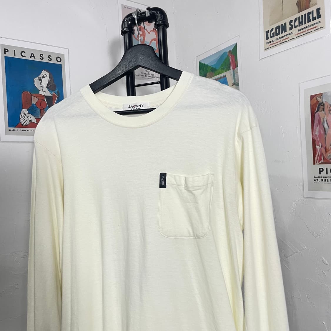 요지야마모토 삭스니이작 포켓 롱슬리브 상품이미지4