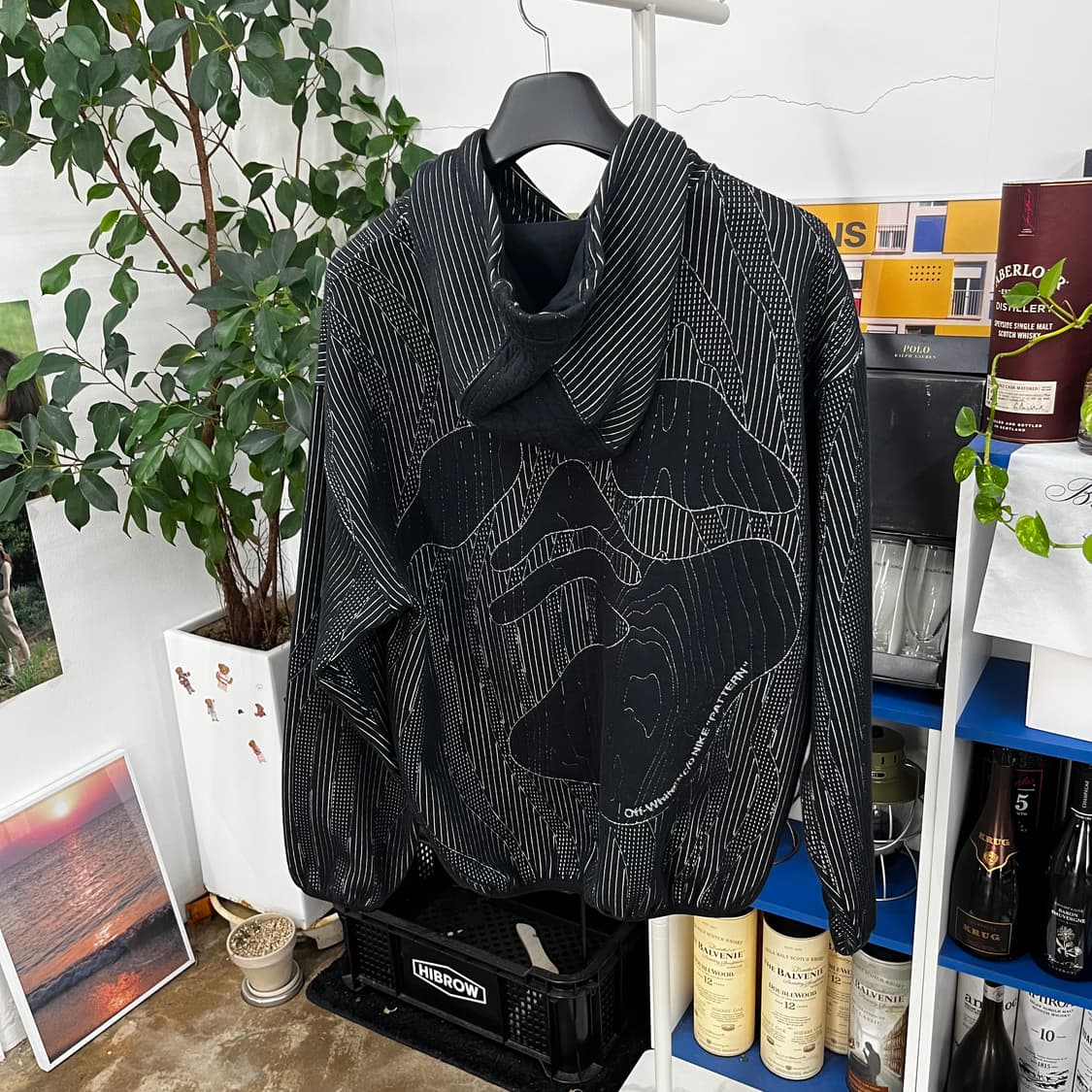 오프화이트 x 나이키 엔지니어드 스웻후드 L 상품이미지6