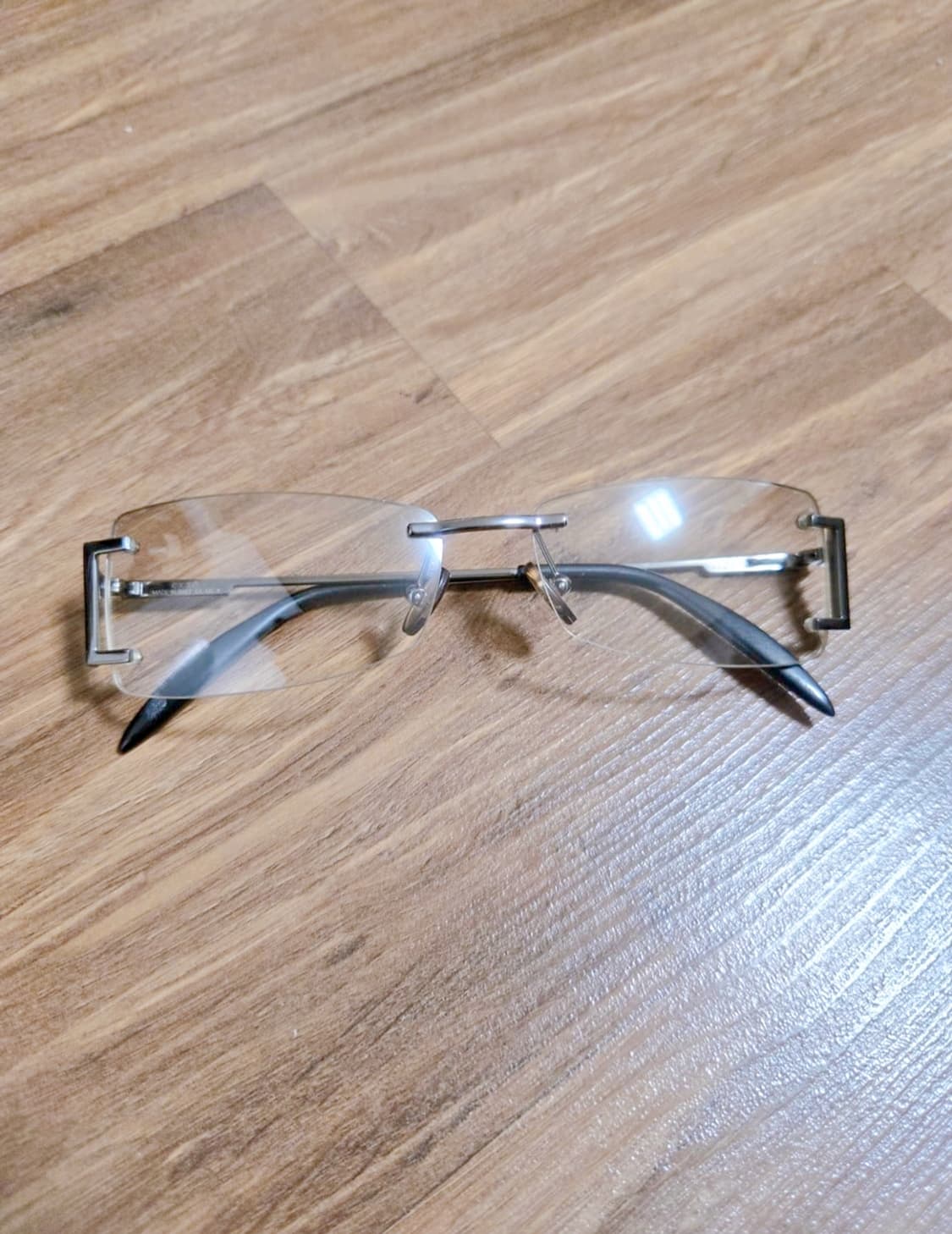 Exte 긱시크 스퀘어 무테 안경 [정품] 상품이미지1