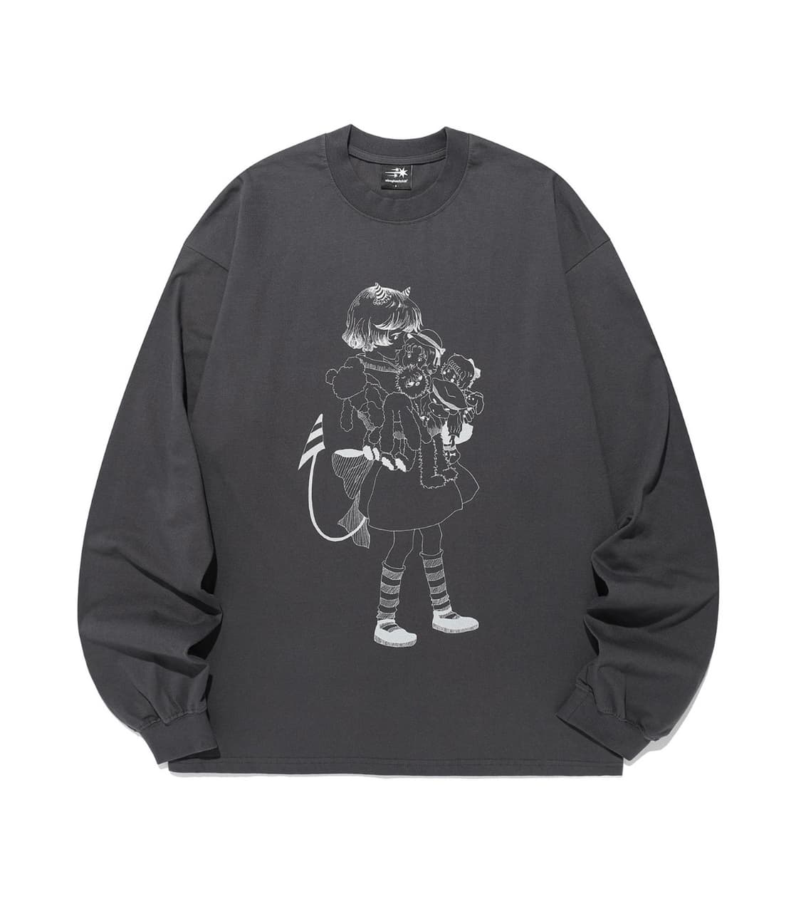 나이스고스트클럽 little devil girl charcoal 상품이미지1