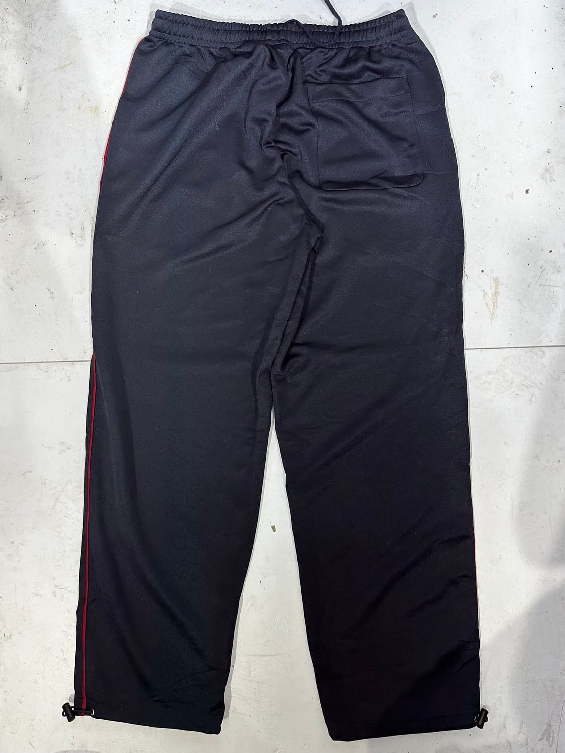 챔피온 블랙 데드스탁 레드 사이드 라인 트레이닝 팬츠 추리닝 바지 L 상품이미지5